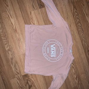 Vans sweatshirt pink